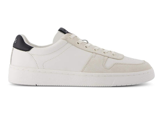 TRVL LITE Court White And Black Leather