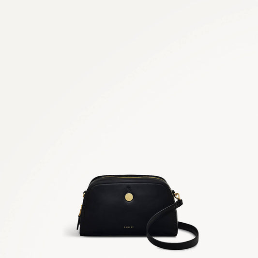 BATHURST MEWS - BLACK - SMALL ZIPTOP CROSSBODY