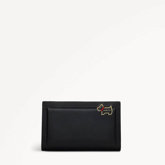 HERITAGE LANE - BLACK - MEDIUM BIFOLD PURSE
