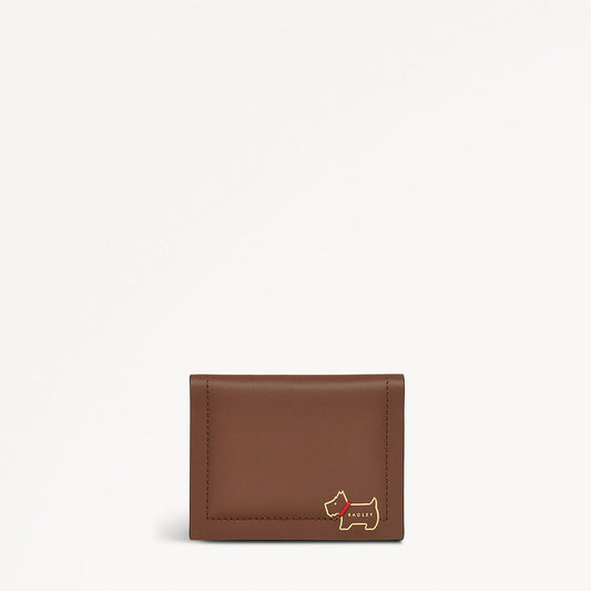 HERITAGE LANE - SADDLE - SMALL CARD HOLDER