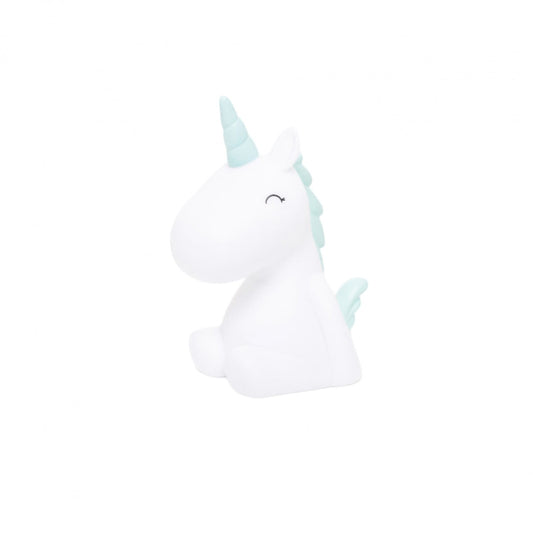 Mini LED Night Light - Baby Unicorn - Blue