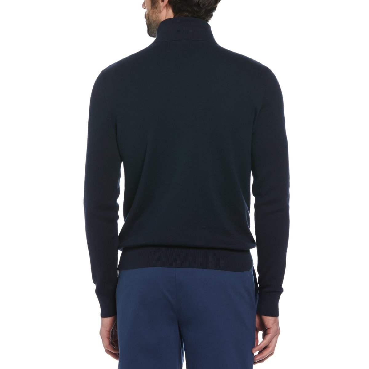 1/4 Zip Tipped Jumper - RUTHERFORD & Co