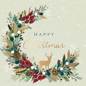 Christmas Card Pack PACK/FESTIVE FOLIAGE