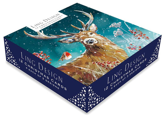 Christmas Card Pack PACK/WINTER WILDLIFE