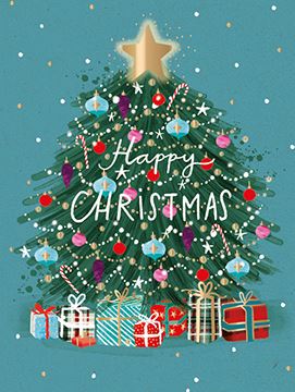 Christmas Card Pack PACK/CHRISTMAS TREE