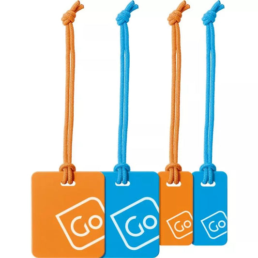 Luggage Tags Family Pack (Blue/Orange)