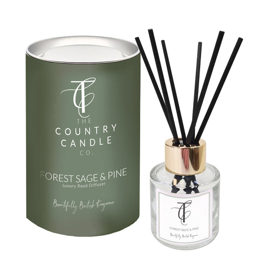 Reed Diffuser Pastel - Forest Sage & Pine - 50ml