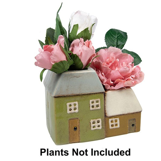 Village Pottery 2 House Planter