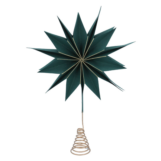 Green Star Tree Topper