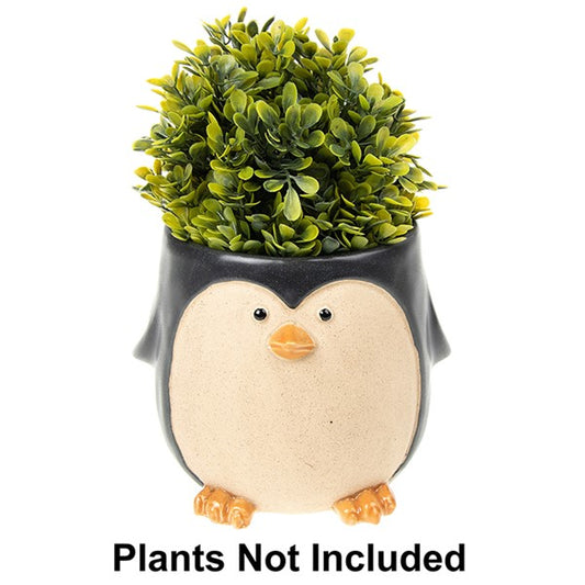 Village Pottery Penguin Planter Medium