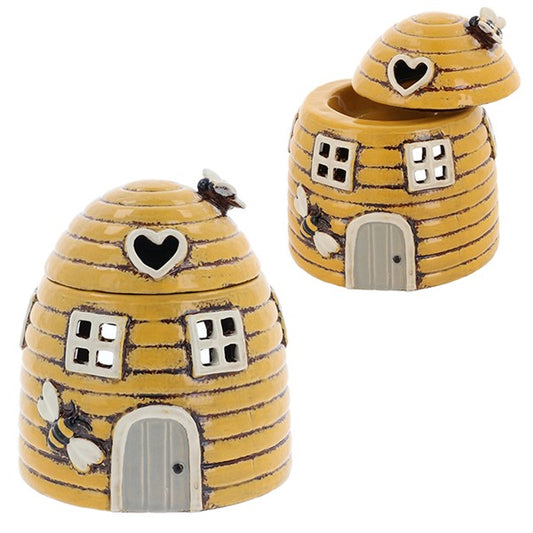 Village Pottery Beehive Dome Yellow Warmer