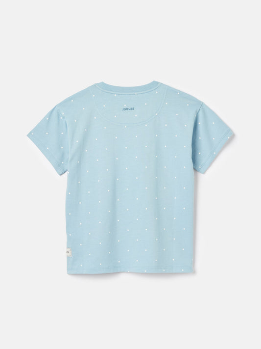 Astra Blue Short Sleeve Artwork T-Shirt
