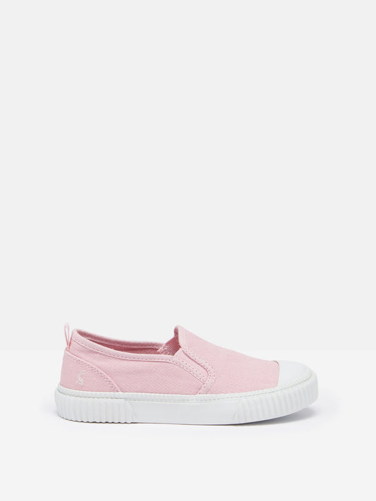 Peasy Pink Slip On Trainers