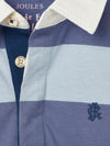 Ozzy Black/Navy Stripe Jersey Short Sleeve Rugby Shirt