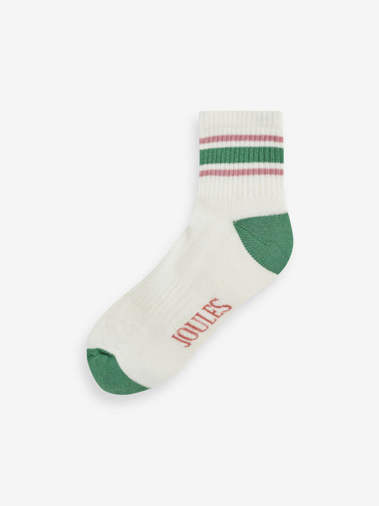 Volley Green/White Tennis Socks 2PK