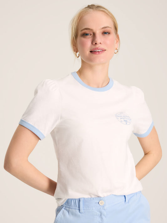 Erin Cream Short Sleeve T-Shirt