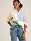 Falmouth Multi Colour Block Cotton Rugby Shirt