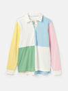 Falmouth Multi Colour Block Cotton Rugby Shirt