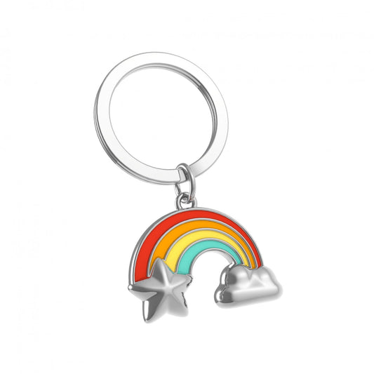 Rainbow With Cloud & Star