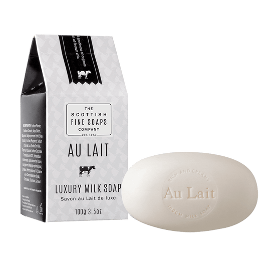 Au Lait Luxury Milk Soap Carton - RUTHERFORD & Co