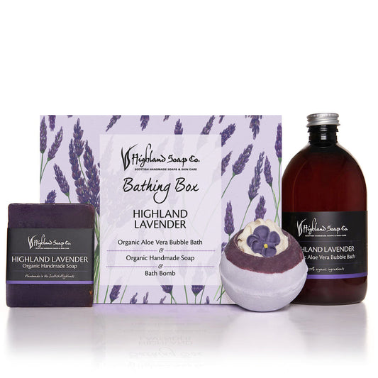 Highland Lavender - Bathing Box