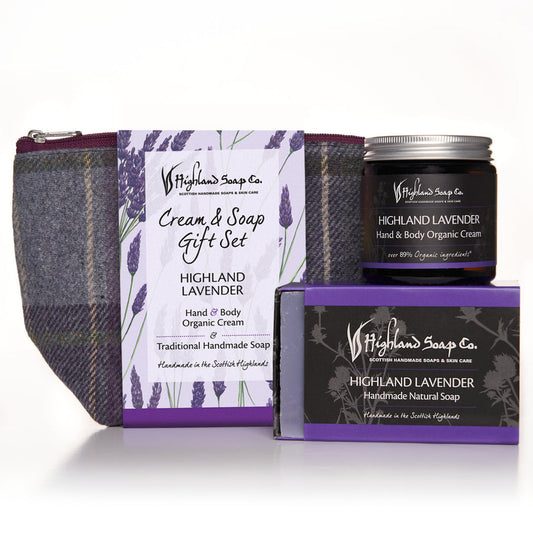 Highland Lavender - Soap & Cream Gift Bag