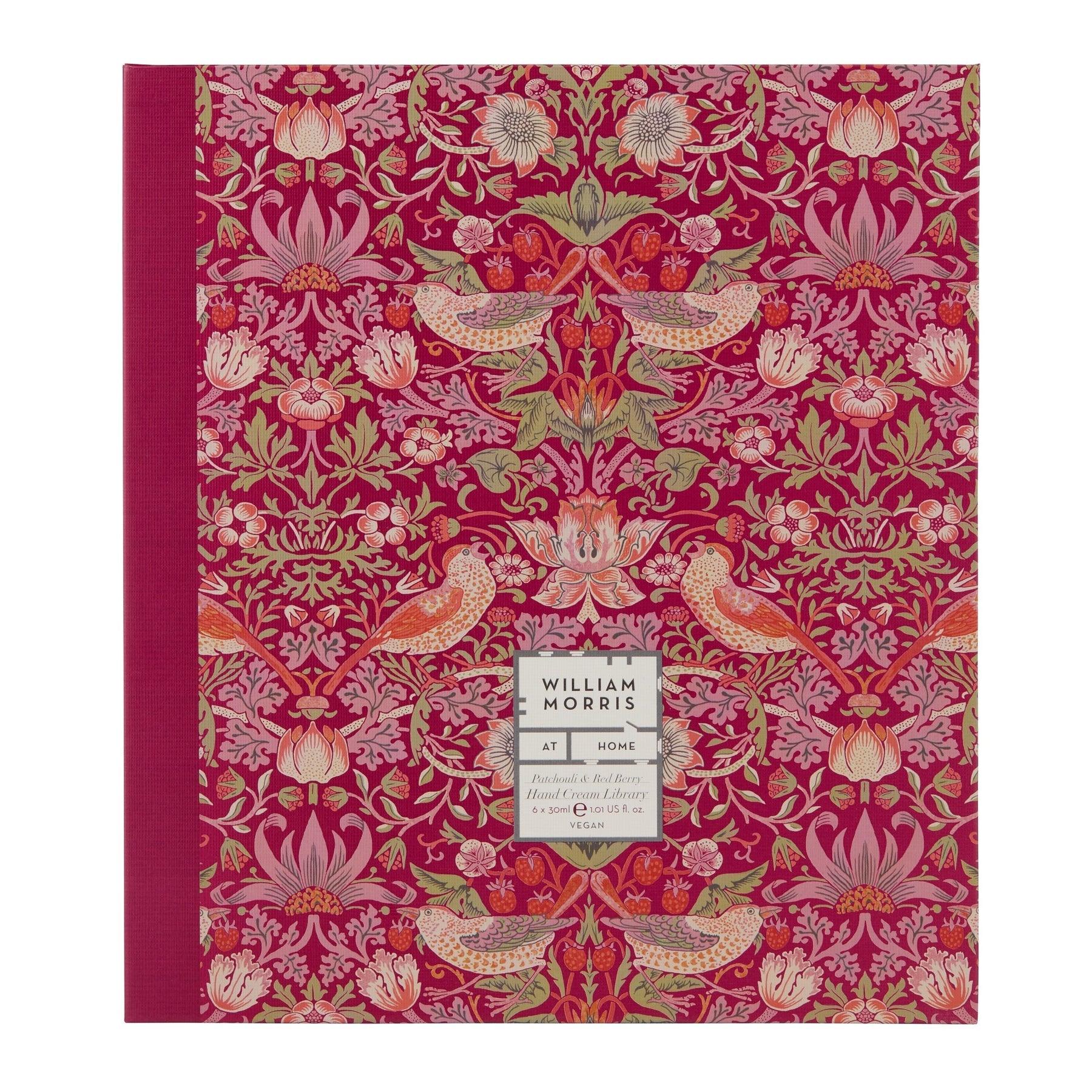 Strawberry Thief Patchouli & Red Berry Hand Cream Library - 6 x 30ml - RUTHERFORD & Co