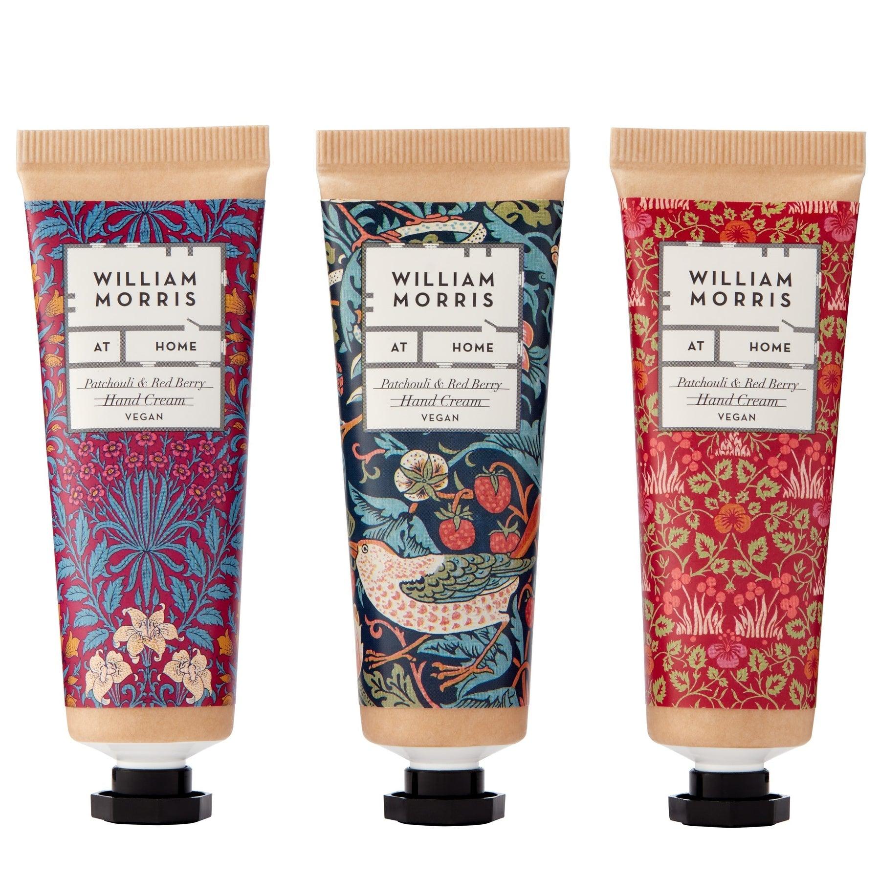 Strawberry Thief Patchouli & Red Berry Hand Cream Library - 6 x 30ml - RUTHERFORD & Co