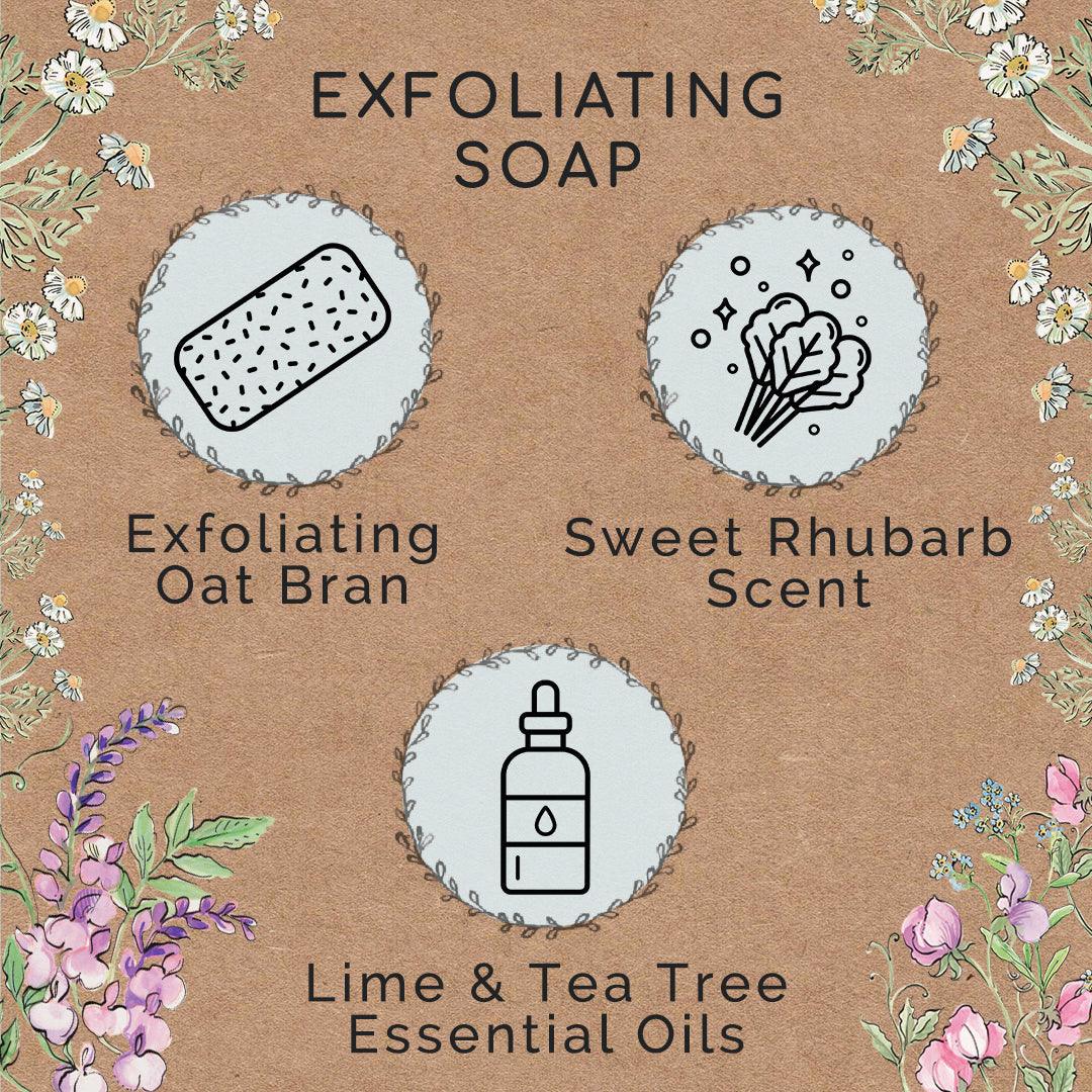 In The Garden Exfoliating Soap - 160g - RUTHERFORD & Co