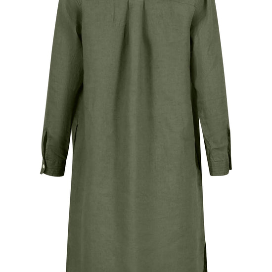 Dress linen longsleeve - RUTHERFORD & Co