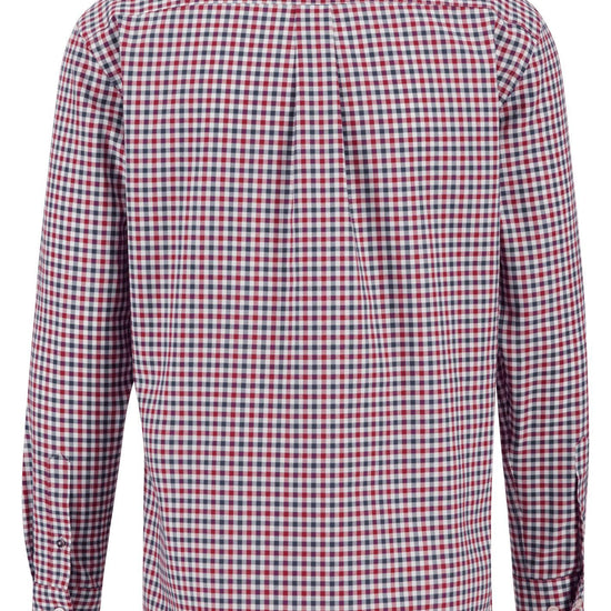 Oxford Combi Shirt, Button Down Long sleeve - RUTHERFORD & Co