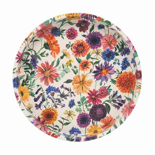 Garden Flowers Deep Well Tray