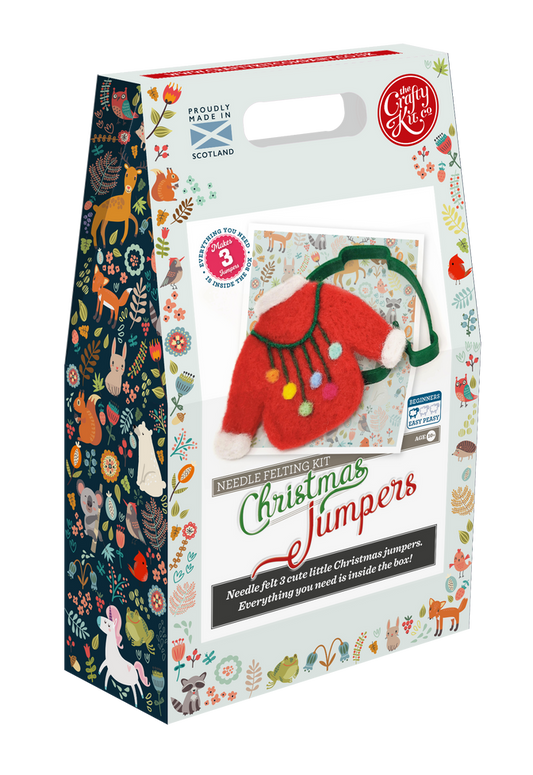 Christmas Jumper Needle Felting Craft Kit