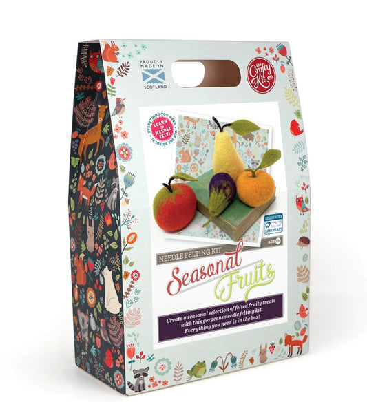 Seasonal Fruit Needle Felting Craft Kit