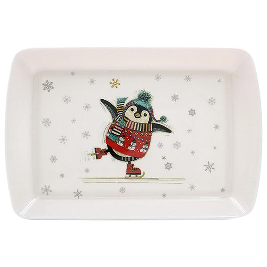 Xmas Bug Art Tray Penguin