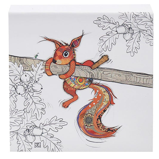 Bug Art Memo Pad Sammy Squirrel