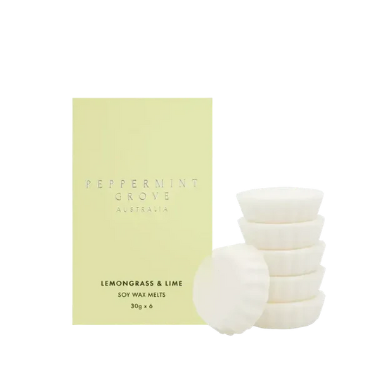 Lemongrass & Lime Soy Wax Melts 30g