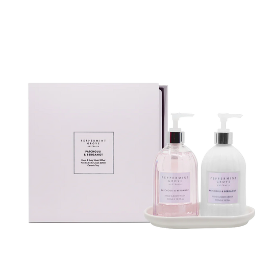 Patchouli & Bergamot Hand Care Gift Set