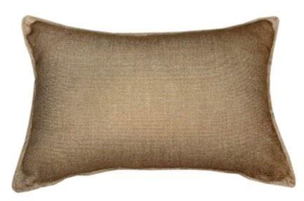 Malini Linea Rectangle Taupe Cushion - RUTHERFORD & Co