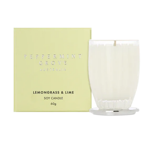 Lemongrass & Lime Soy Candle 60g