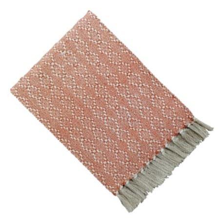 Malini Niverna Rust Throw - RUTHERFORD & Co