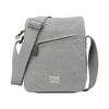 CLASSIC CANVAS ACROSS BODY BAG - TRP0239 - ASH GREY - RUTHERFORD & Co
