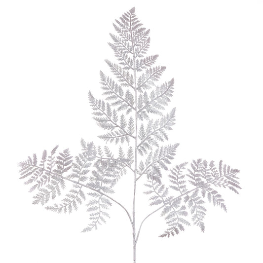 METALLIC FERN SPRAY 91CM
