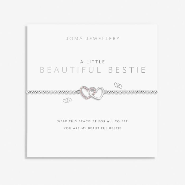 A Little 'Beautiful Bestie' Bracelet in Silver Plating - RUTHERFORD & Co