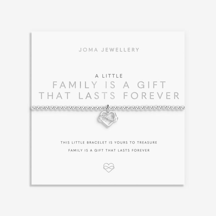 A Little 'Family Is A Gift That Lasts Forever' Bracelet - RUTHERFORD & Co