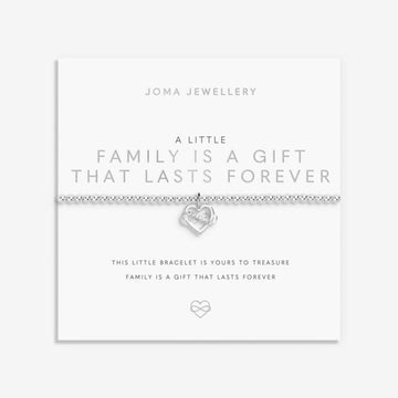 A Little 'Family Is A Gift That Lasts Forever' Bracelet - RUTHERFORD & Co