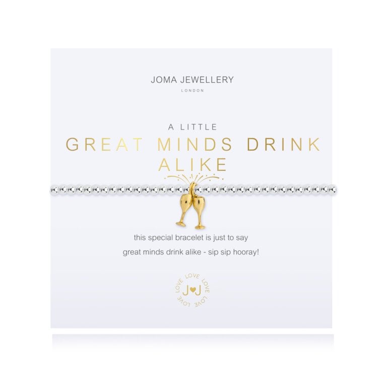 A Little 'Great Minds Drink Alike' Bracelet - RUTHERFORD & Co