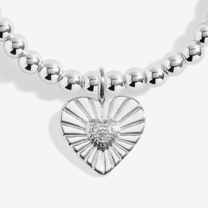 A Little 'Positivity' Bracelet in Silver Plating - RUTHERFORD & Co