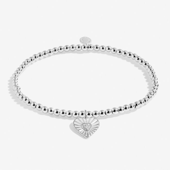 A Little 'Positivity' Bracelet in Silver Plating - RUTHERFORD & Co