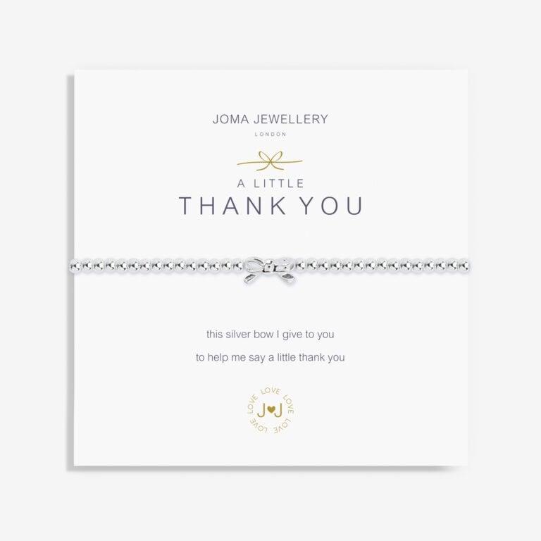 A Little 'Thank You' Bow Bracelet - RUTHERFORD & Co